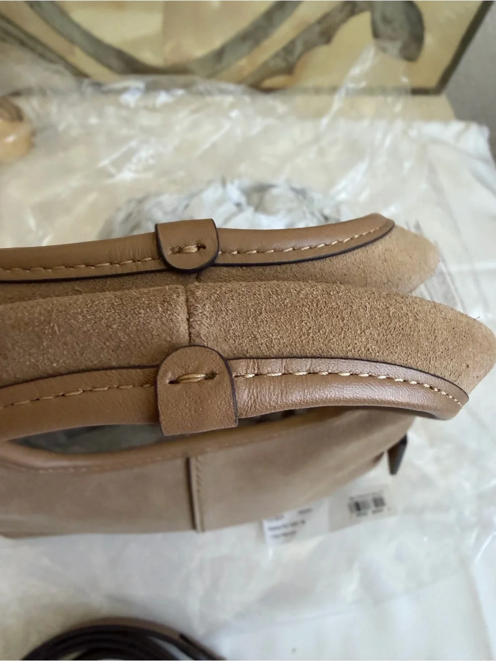Coach Peanut  Suede Lana 23 Satchel NWT HTF